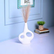 Chic White Ceramic Vase