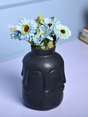 Sophisticated Black Ceramic Vase - MARKET99