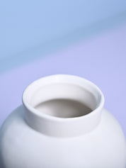 Pretty White Ceramic Vase - MARKET99