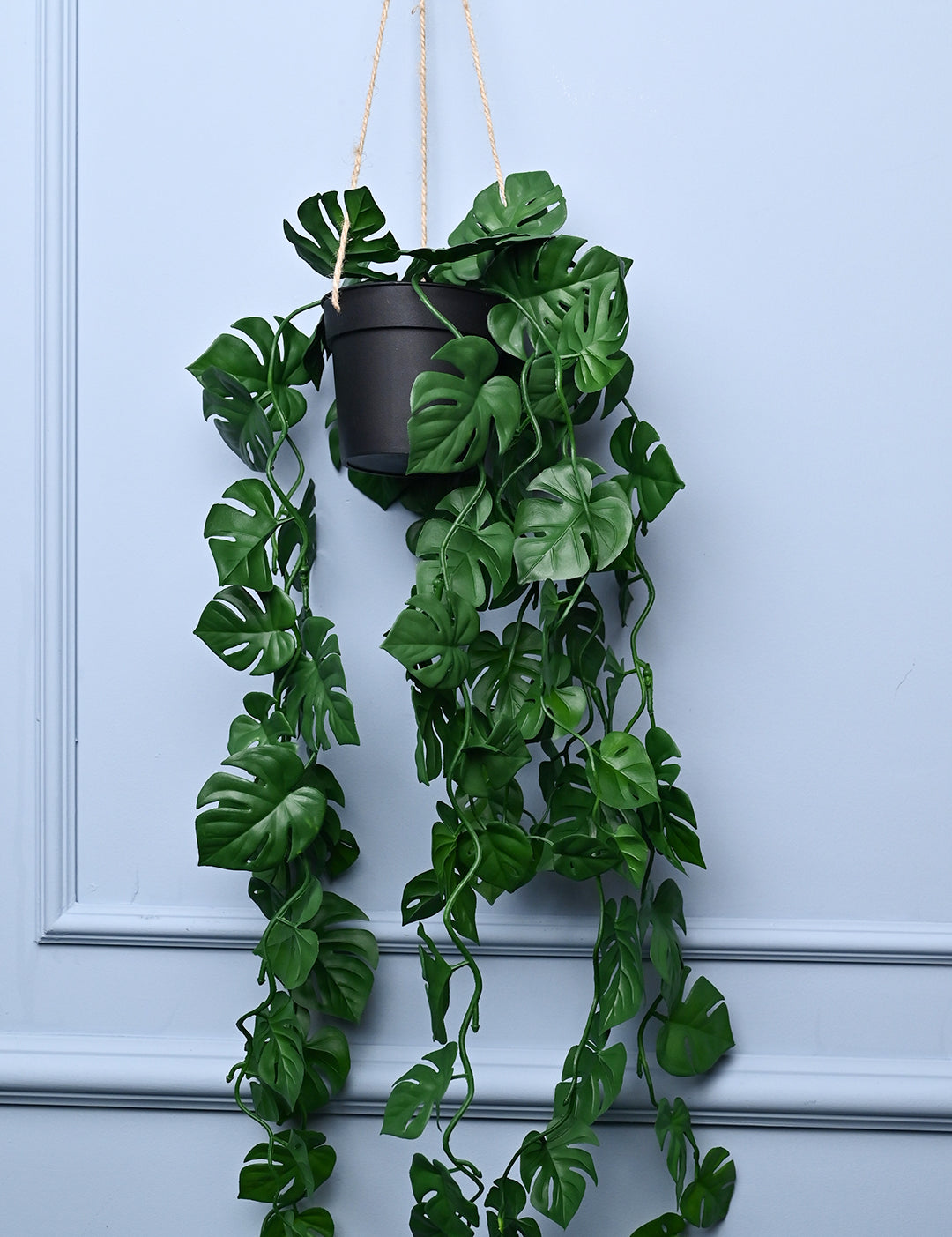 Green Hanging Planter - Cylindrical Shape - MARKET99