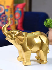 Radiant Elephant Decor Object - Golden Gleam - MARKET99