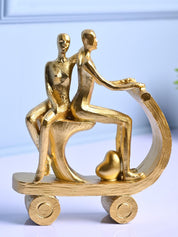 Golden Scooter Decor Object - Vintage Vibes - MARKET99