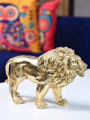 Golden Lion Decor Object - Regal Brilliance - MARKET99