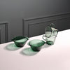 Glass Snack Server Set of 4 - Sleek & Stylish
