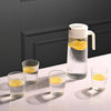 Transparent Glass Lemon Set of 5 - Refreshing Simplicity