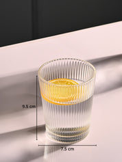 Transparent Glass Lemon Set of 5 - Refreshing Simplicity - MARKET99