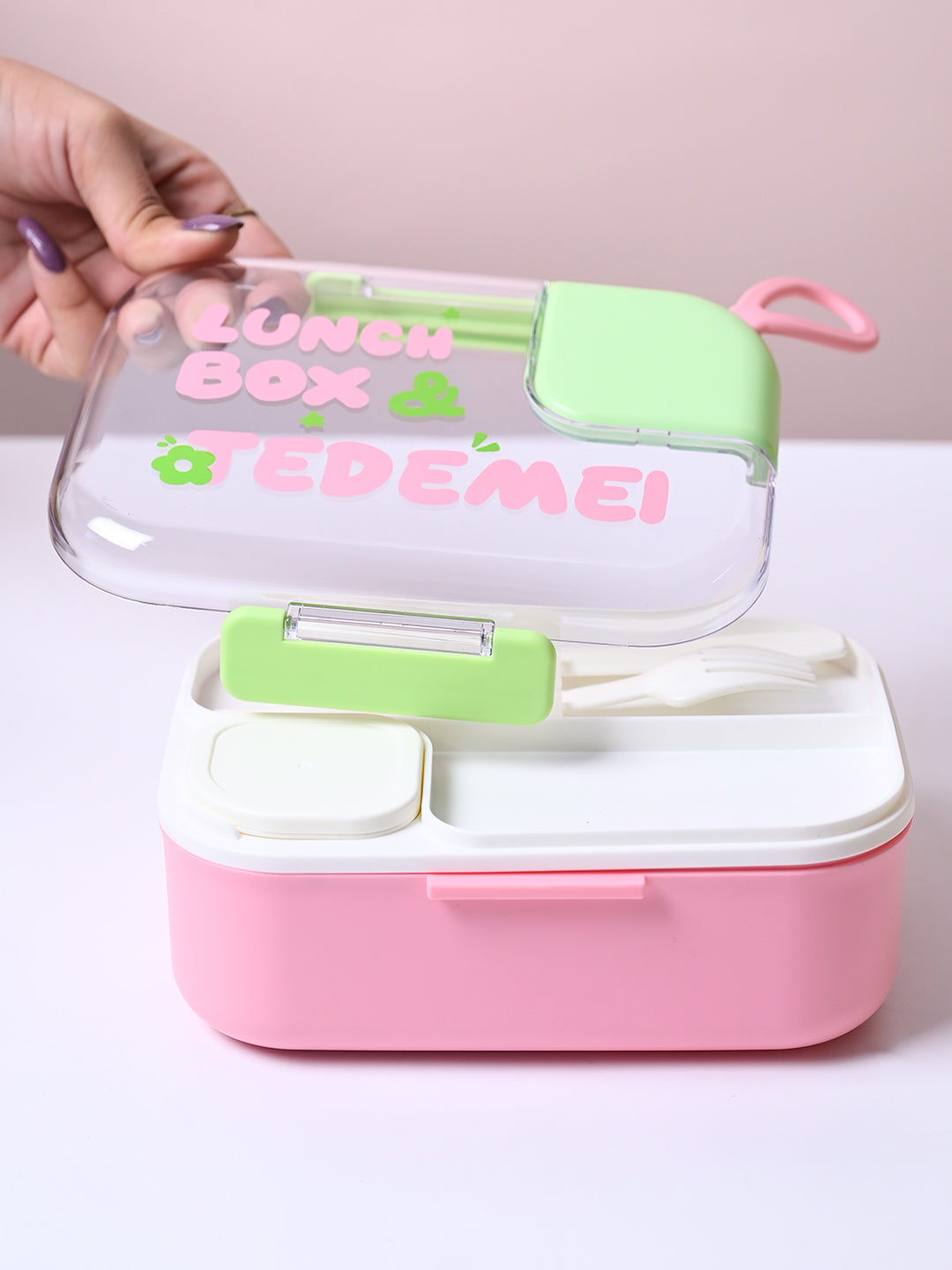 Multi-Color Lunch Box Set - Playful and Practical - MARKET99