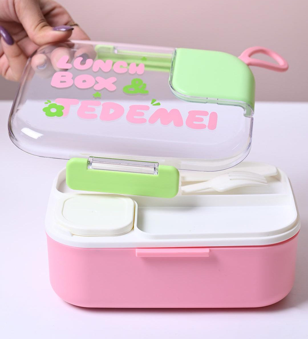Multi-Color Lunch Box Set - Playful and Practical - MARKET99