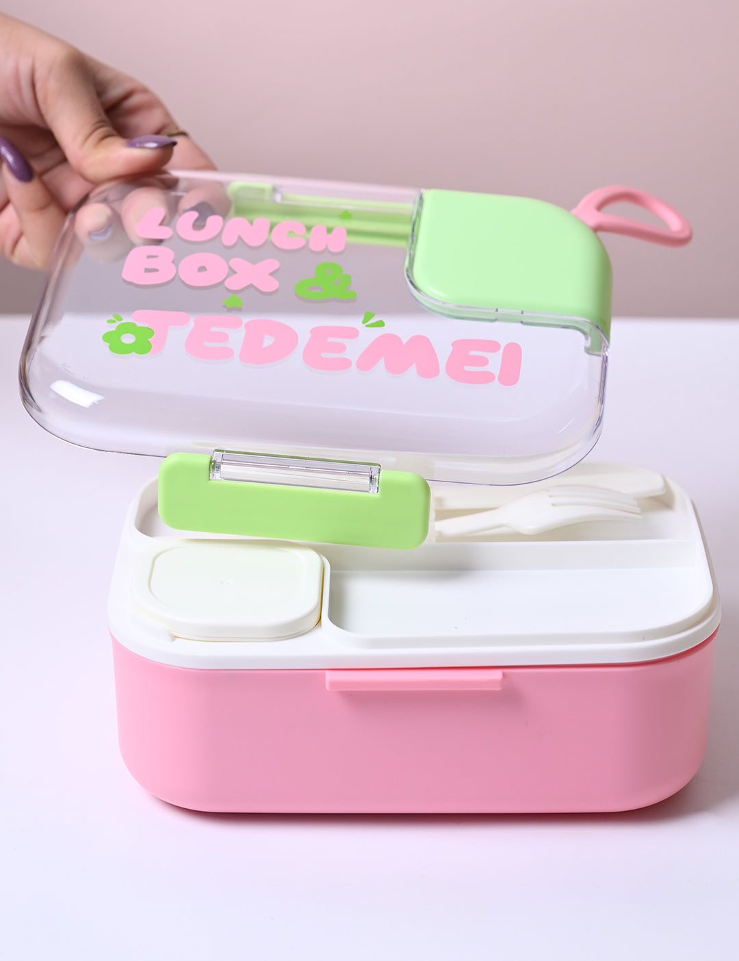 Multi-Color Lunch Box Set - Playful and Practical - MARKET99