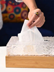 Transparent Plastic Tissue Box