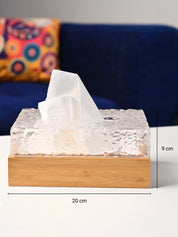 Transparent Plastic Tissue Box