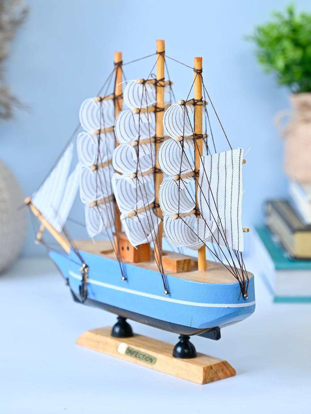 Market99 Wooden Decorative Sailing Ship
