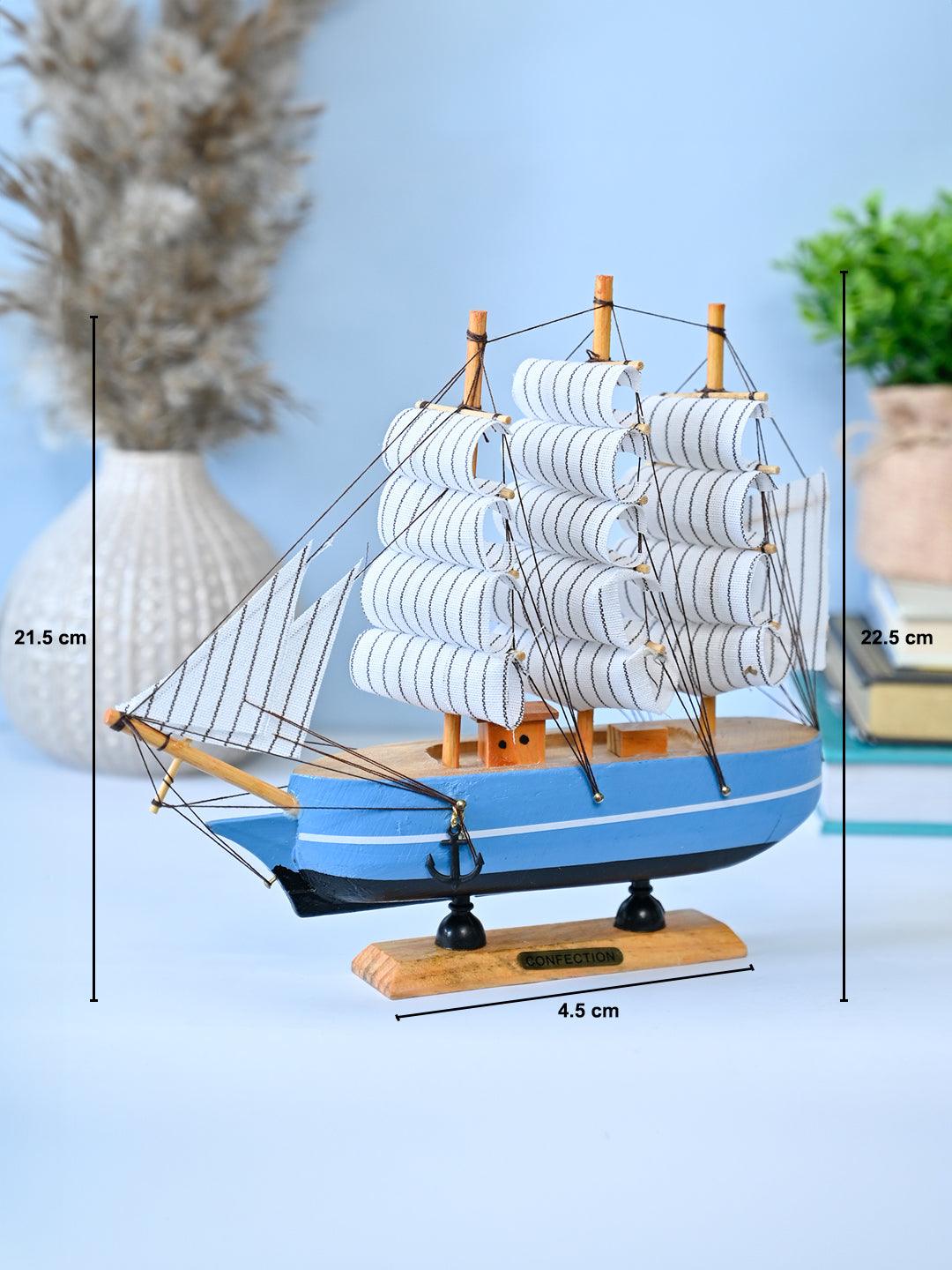 Market99 Wooden Decorative Sailing Ship - MARKET99