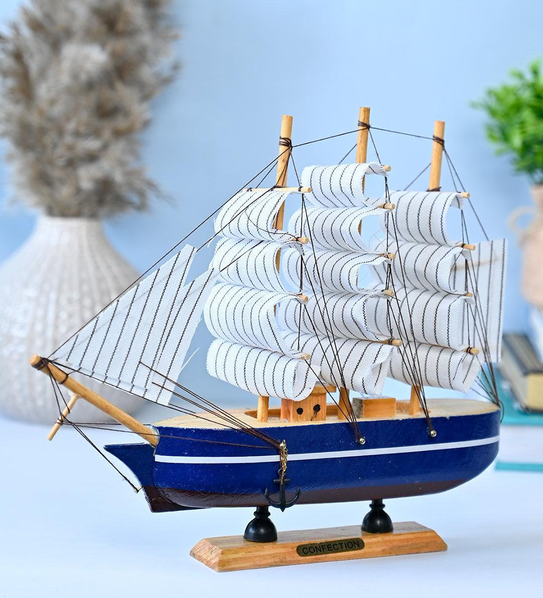 Market99 Wooden Sailing Ship Showpiece - MARKET99