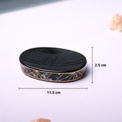 Ceramic Black Bathoom Set Of 4