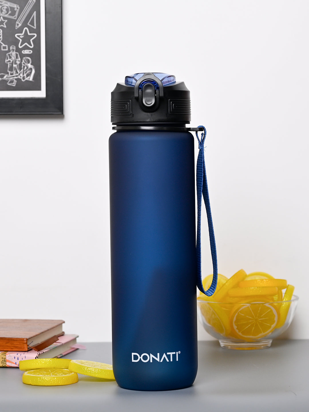 Donati Travel Bottle 1000ML - Blue Plastic Matte Finish - MARKET99