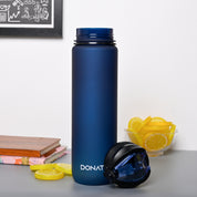 Donati Travel Bottle 1000ML - Blue Plastic Matte Finish