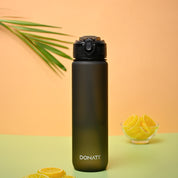 Donati Travel Bottle 1000ML - Black Plastic Matte Finish