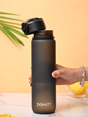 Donati Travel Bottle 1000ML - Black Plastic Matte Finish - MARKET99