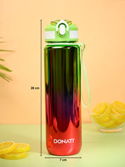 Donati Travel Bottle 1000ML - Pink & Neon Plastic Glossy Finish - MARKET99