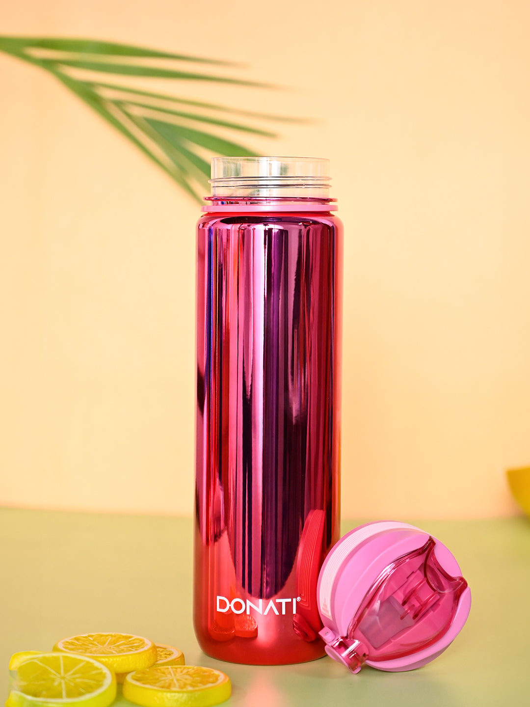 Donati Travel Bottle 1000ML - Pink Plastic Glossy Finish - MARKET99