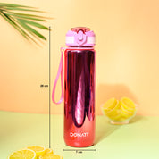 Donati Travel Bottle 1000ML - Pink Plastic Glossy Finish