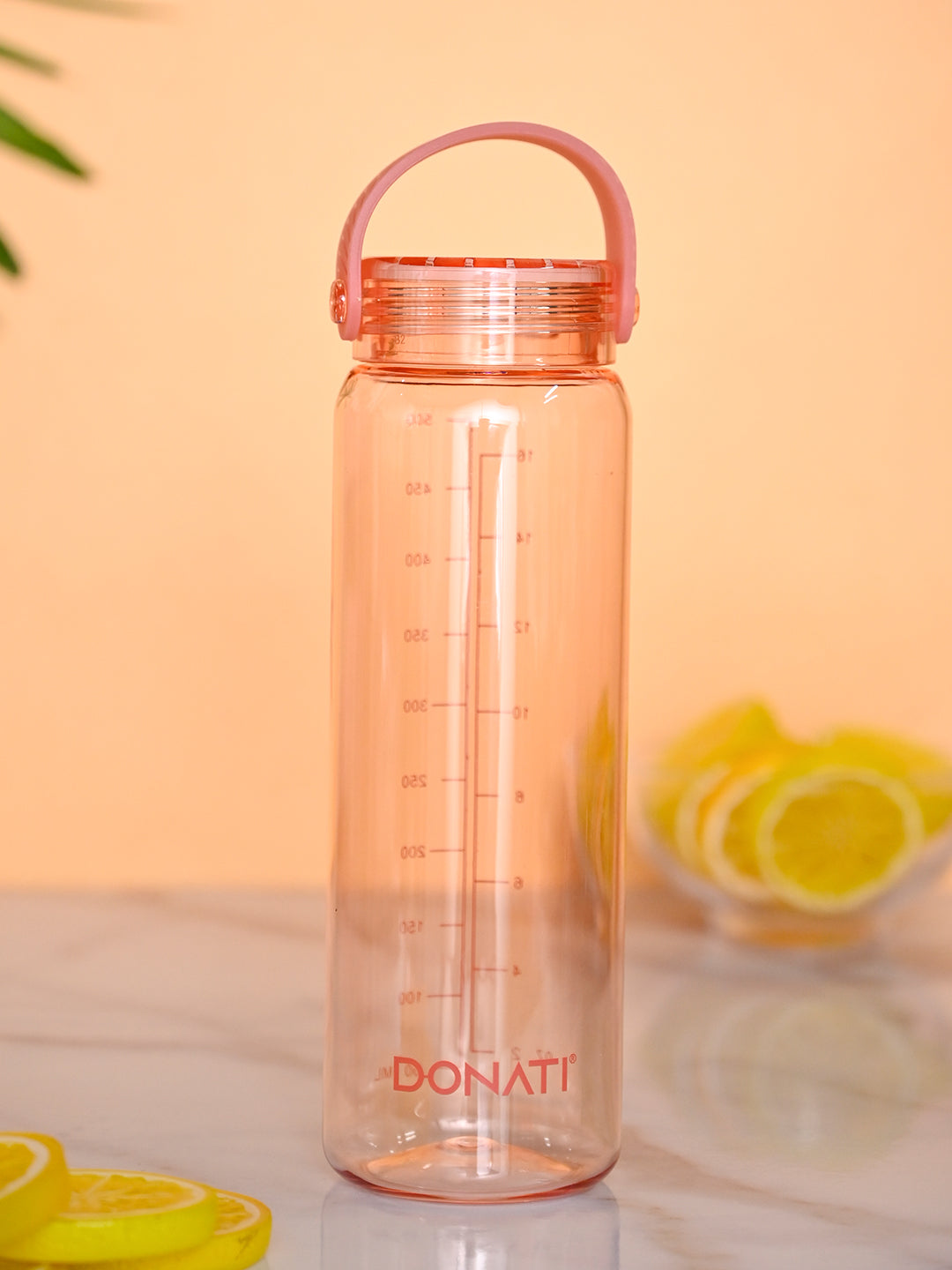 Donati Travel Bottle 530ML - Peach Plastic Glossy Finish - MARKET99