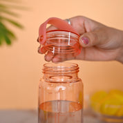 Donati Travel Bottle 530ML - Peach Plastic Glossy Finish