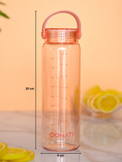 Donati Travel Bottle 530ML - Peach Plastic Glossy Finish - MARKET99