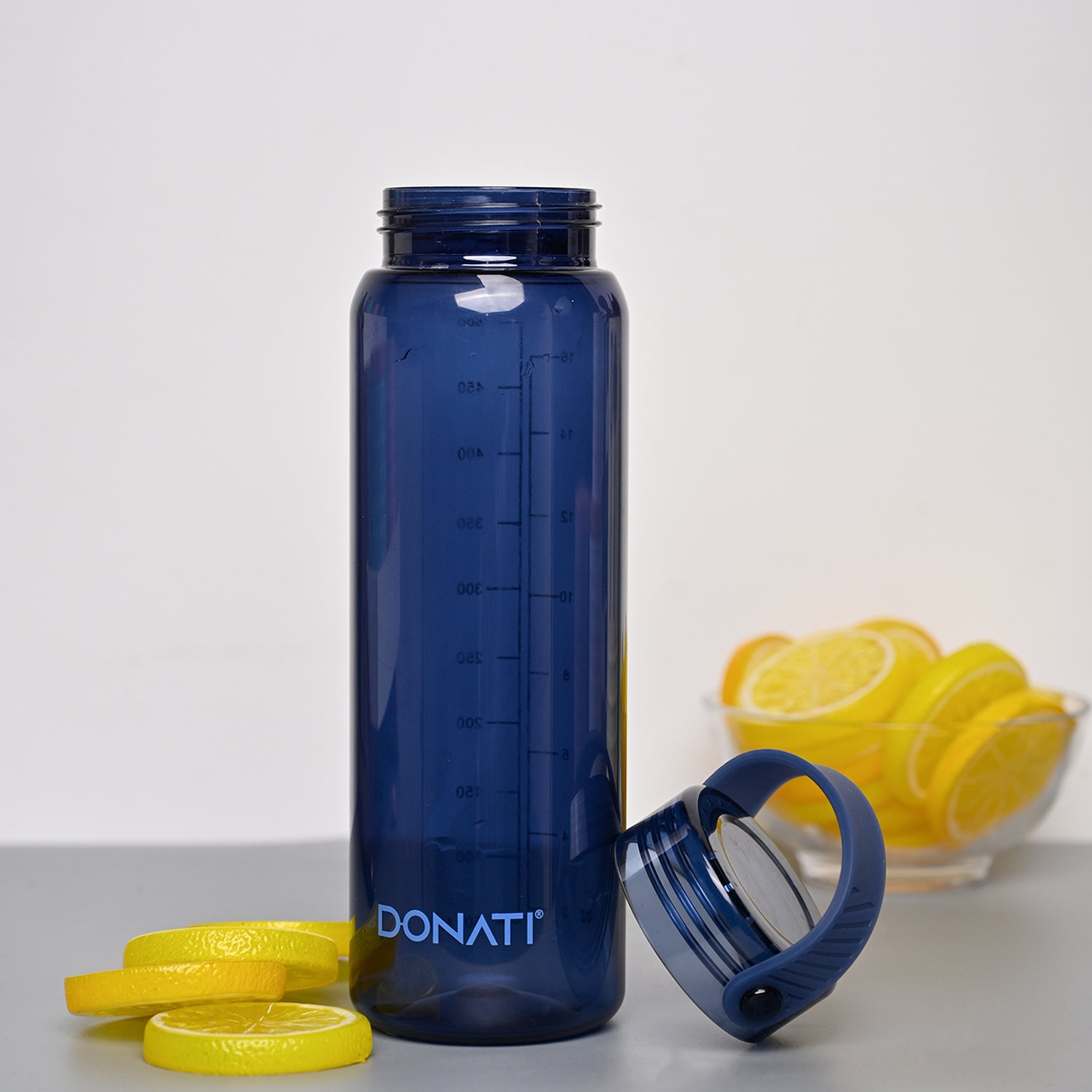 Donati Travel Bottle 530ML - Blue Plastic Glossy Finish - MARKET99