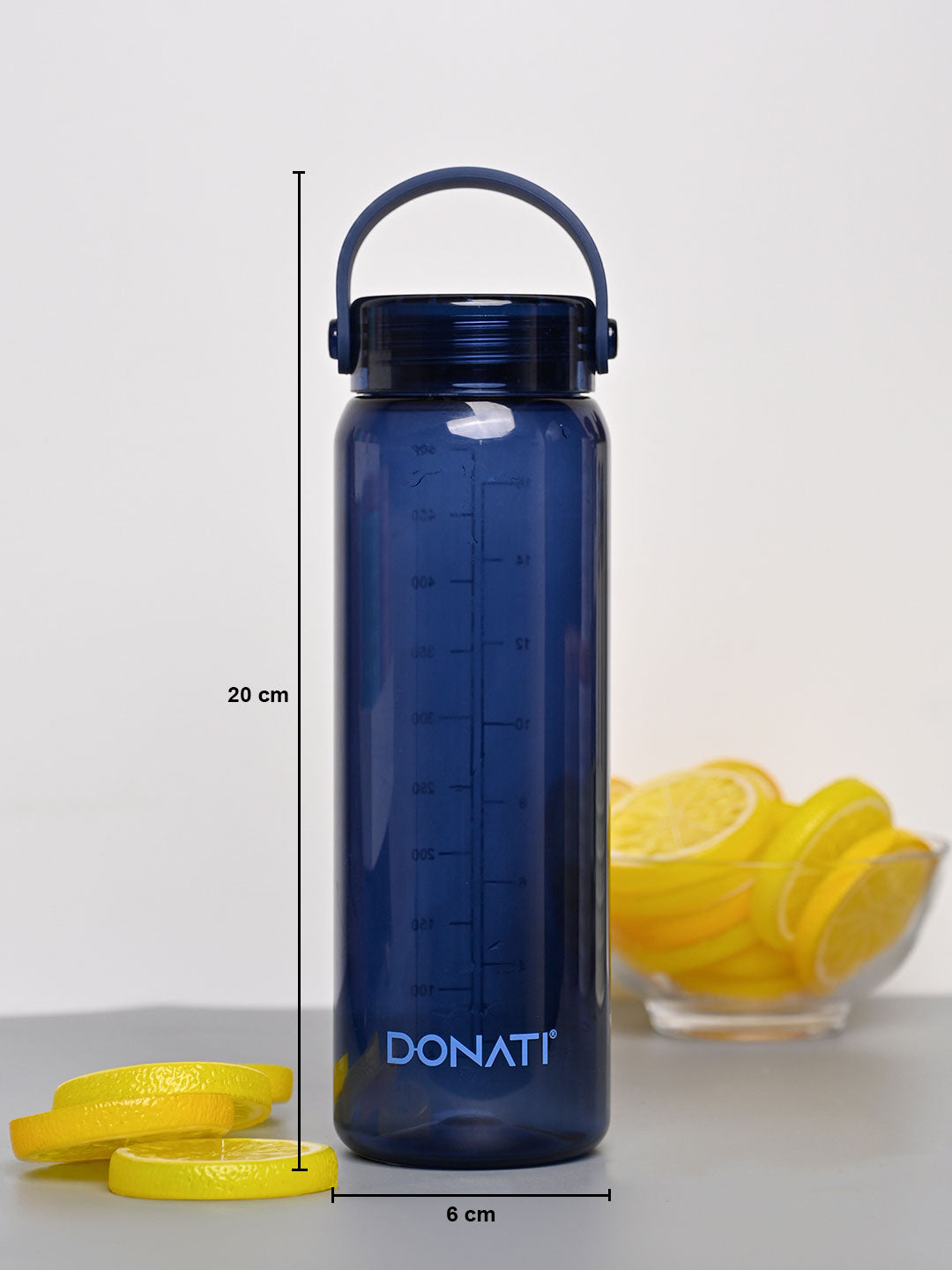 Donati Travel Bottle 530ML - Blue Plastic Glossy Finish - MARKET99