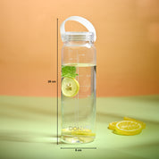 Donati Travel Bottle 530ML - White Plastic Glossy Finish
