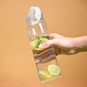 Donati Travel Bottle 530ML - White Plastic Glossy Finish