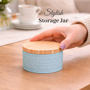 Market99 Jar Set of 4 (360 ml) - Multi Tin Glossy Finish
