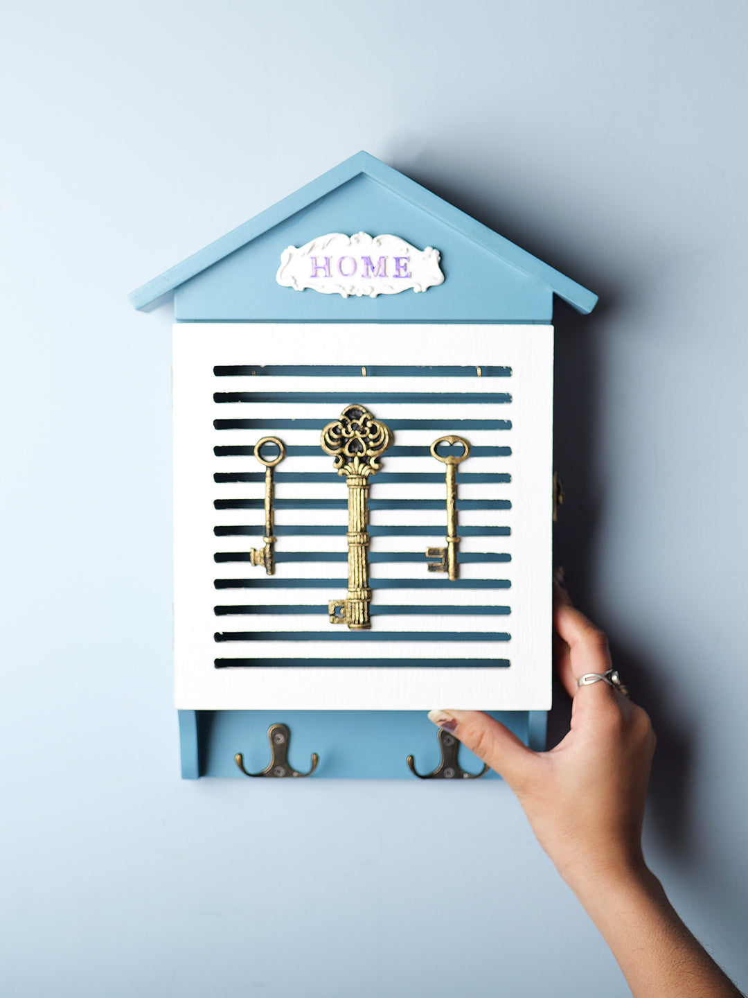 Wall Key Holder - Home Shaped Key Box