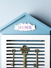 Wall Key Holder - Home Shaped Key Box