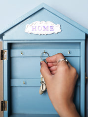 Wall Key Holder - Home Shaped Key Box