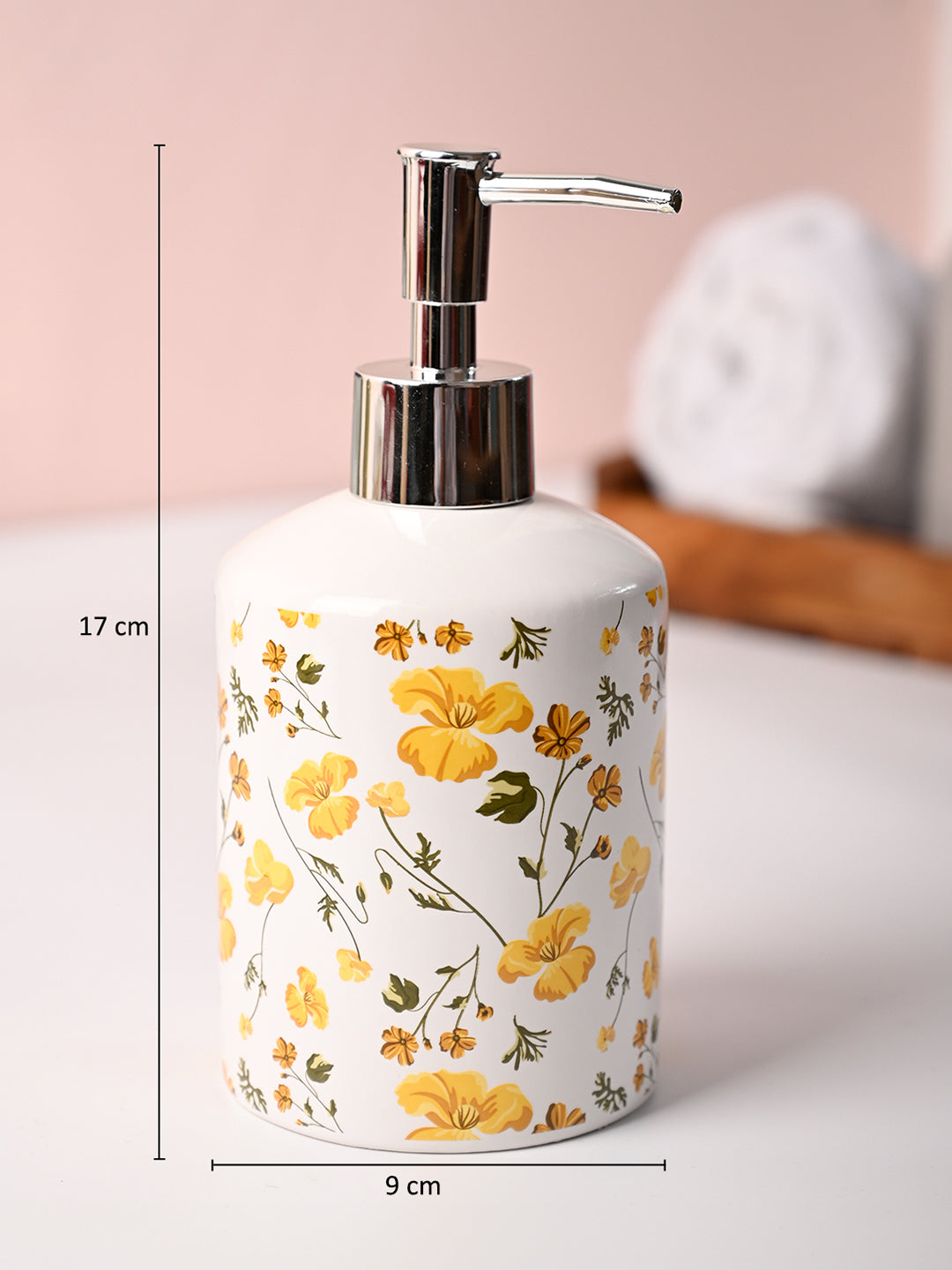 VON CASA 3Pcs Printed Ceramic Bathroom Set - MARKET99