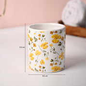 VON CASA 3Pcs Printed Ceramic Bathroom Set