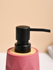 VON CASA Pink Plastic Soap Dispenser - 250ml - MARKET99