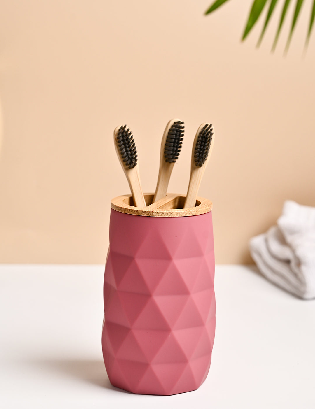 VON CASA Pink Toothbrush Holder - MARKET99