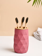 VON CASA Pink Toothbrush Holder - MARKET99