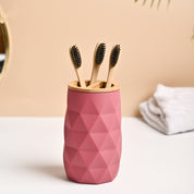 VON CASA Pink Toothbrush Holder