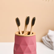 VON CASA Pink Toothbrush Holder