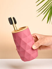 VON CASA Pink Toothbrush Holder - MARKET99