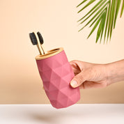 VON CASA Pink Toothbrush Holder