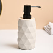VON CASA Grey Plastic Soap Dispenser - 250ml
