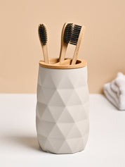 VON CASA Grey toothbrush Holder - MARKET99