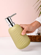 VON CASA Mint Green Polyresin Soap Dispenser - 270ml - MARKET99