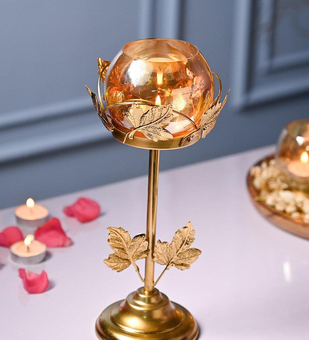 VON CASA Votive with Metal Stand - MARKET99